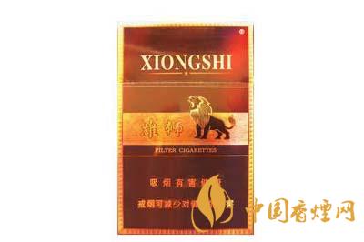 2025年雄獅香煙價格表和圖片大全