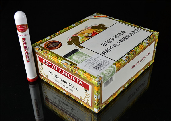 古巴雪茄(羅密歐1號)多少錢一盒 羅密歐1號10支鋁管裝價(jià)格850元/盒